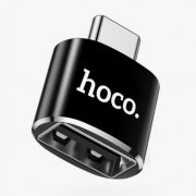 Превью Адаптер (переходник) HOCO UA5 (Type-C - USB-A) черный — 2