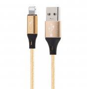 Кабель SKYDOLPHIN S55L для Apple (USB - Lightning) золотистый — 1