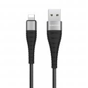 Кабель Borofone BX32 Munificent для Apple (USB - lightning) (черный) — 1