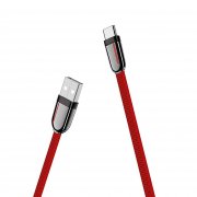 Кабель Hoco U74 (USB - Type-C) (красный) — 3