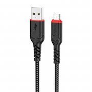 Кабель HOCO X59 Victory USB - microUSB (черный)