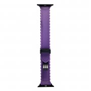 Ремешок - ApW37 Lace для Apple Watch 38 mm (фиолетовый) — 2