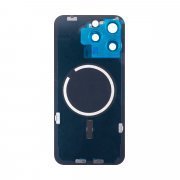 Задняя крышка для Apple iPhone 15 Pro Max (серая) Премиум