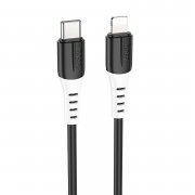 Кабель Hoco X82 (Type C - lightning) 100см 3A (черный)