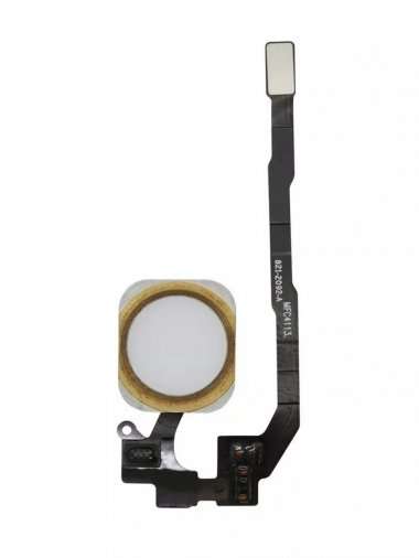 Шлейф для Apple iPhone 5S на кнопку Home в сборе (золото) &mdash; 1