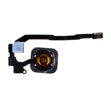 Шлейф для Apple iPhone 5S на кнопку Home в сборе (черный) &mdash; 2