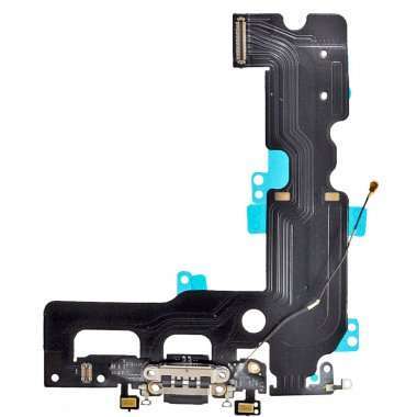 Шлейф для Apple iPhone 7 Plus на разъем зарядки/микрофон (черный) Шлейф для Apple iPhone 7 Plus на разъем зарядки/микрофон (черный)