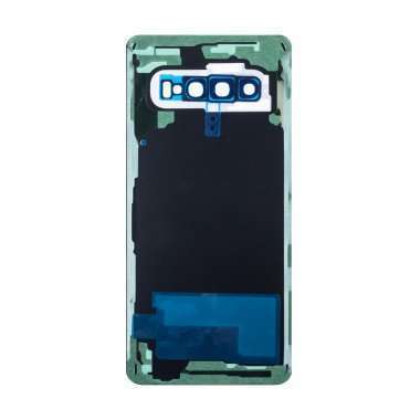 Задняя крышка для Samsung Galaxy S10 (G973F) (белая) Премиум &mdash; 1