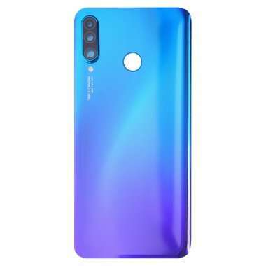 Задняя крышка для Huawei Honor 20S (синяя) Премиум — 1