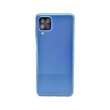 Задняя крышка для Samsung Galaxy A12 Nacho (A127F) (синяя) &mdash; 1
