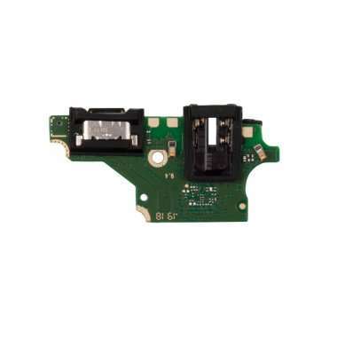 Шлейф для Huawei P20 Lite плата на разъем зарядки/разъем гарнитуры/микрофон Премиум — 2
