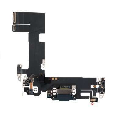 Шлейф для Apple iPhone 13 на разъем зарядки/микрофон (черный) Премиум &mdash; 1