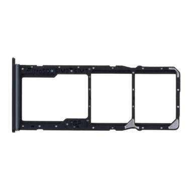 Контейнер SIM для Samsung Galaxy A03 Core (A032F) (черный) &mdash; 1