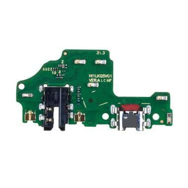 Шлейф для Huawei Honor 9X Lite плата на разъем зарядки/разъем гарнитуры/микрофон Премиум — 1