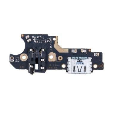 Шлейф для Realme C21Y плата на разъем зарядки/разъем гарнитуры/микрофон Премиум — 1