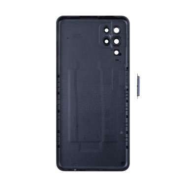 Задняя крышка для Samsung Galaxy A12 Nacho (A127F) (черная) Премиум