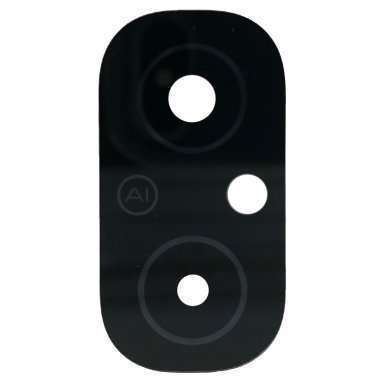 Стекло камеры для Xiaomi Redmi 12C (черное) &mdash; 1