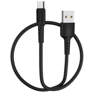 Кабель Borofone BX16 Easy (USB - Type C) (черный) — 5