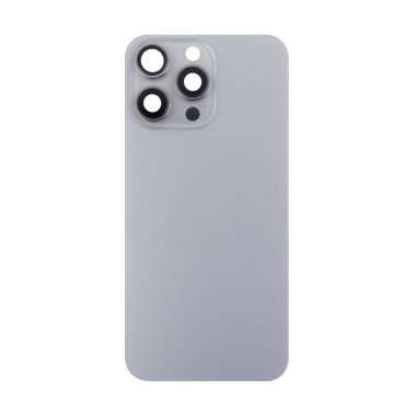 Задняя крышка для Apple iPhone 15 Pro Max (серая) Премиум — 2