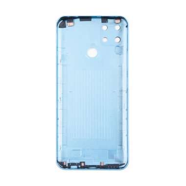 Задняя крышка для Realme Narzo 50A (голубая) &mdash; 1