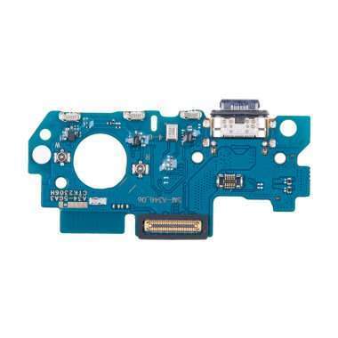 Шлейф для Samsung Galaxy A34 5G (A346B) плата на разъем зарядки/микрофон — 1