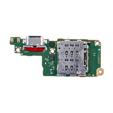 Шлейф для Vivo V30e 5G плата на разъем зарядки/разъем SIM/микрофон — 1