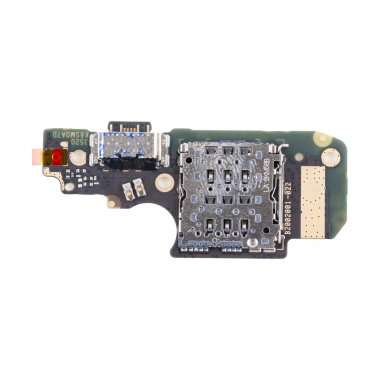 Шлейф для Xiaomi Redmi Note 12 Pro 4G плата на разъем зарядки/разъем SIM/микрофон - Премиум — 1