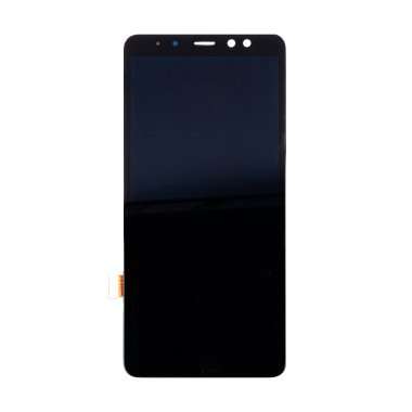 Дисплей с тачскрином для Samsung Galaxy A8 Plus 2018 (A730F) (черный) (OLED) — 2