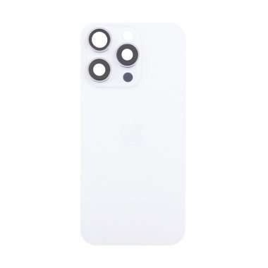 Задняя крышка для Apple iPhone 16 Pro (белая) премиум &mdash; 2