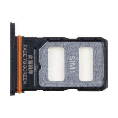 Контейнер SIM для Xiaomi Poco F6 (черный) — 2