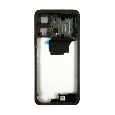 Средняя часть для Huawei Honor X6b (черная) &mdash; 1
