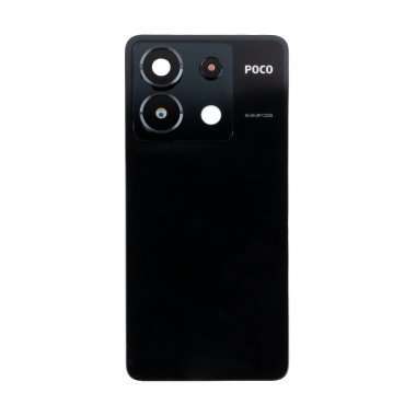 Задняя крышка для Xiaomi Poco X6 5G (черная) Премиум &mdash; 2